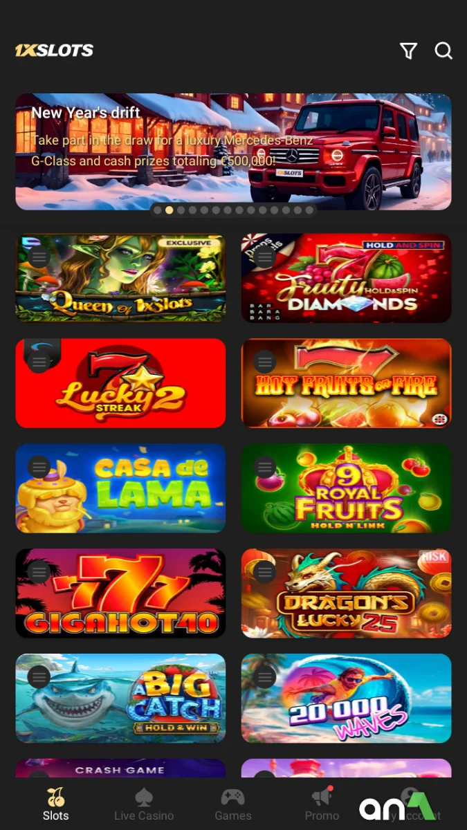 Download 1xSlots 57.3.0 screenshot
