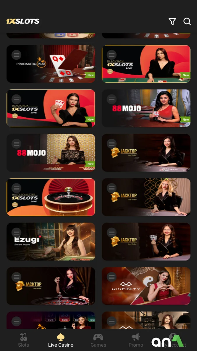 Download 1xSlots 57.3.0 screenshot