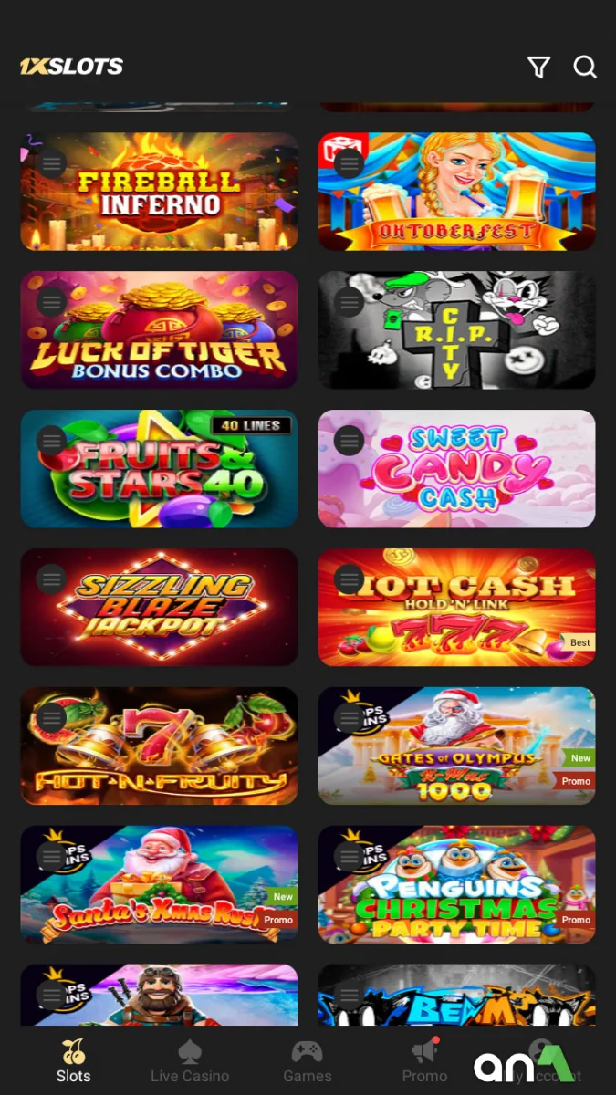 Download 1xSlots 57.3.0 screenshot