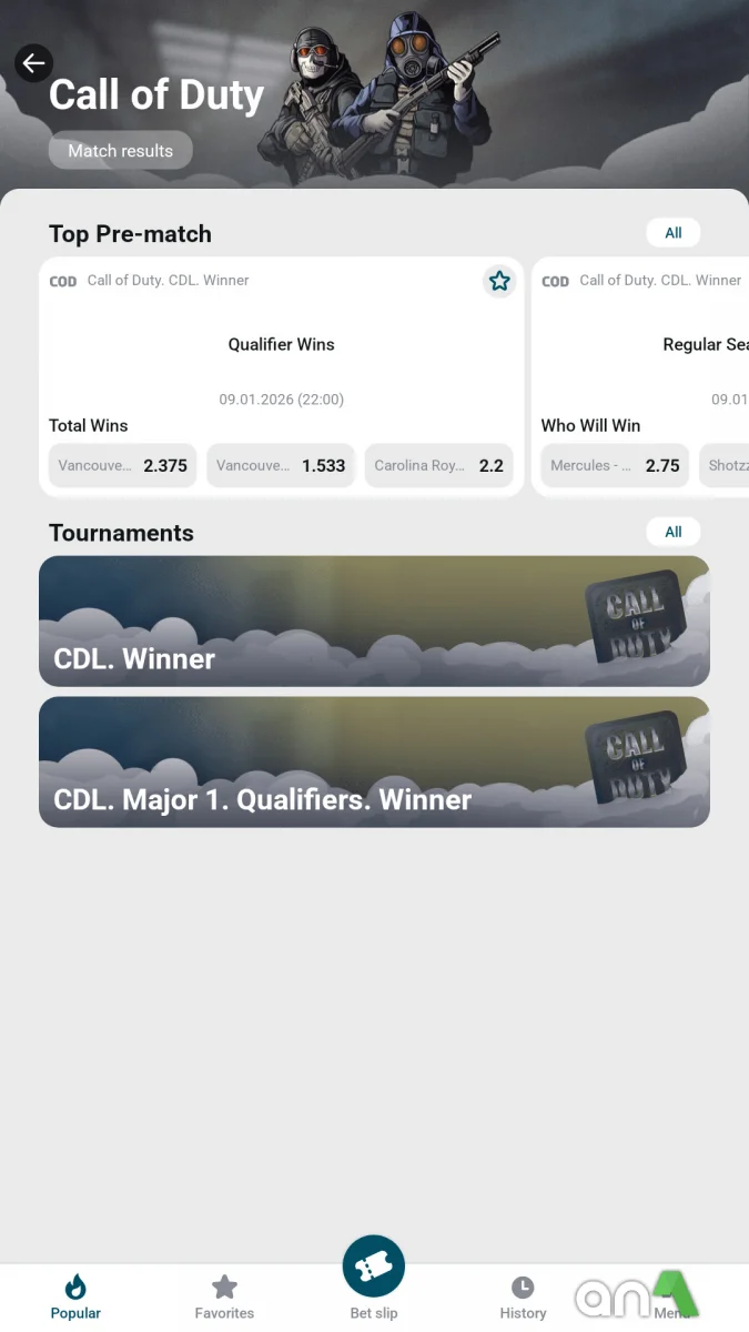 Download ColdBet 256.0.3 screenshot