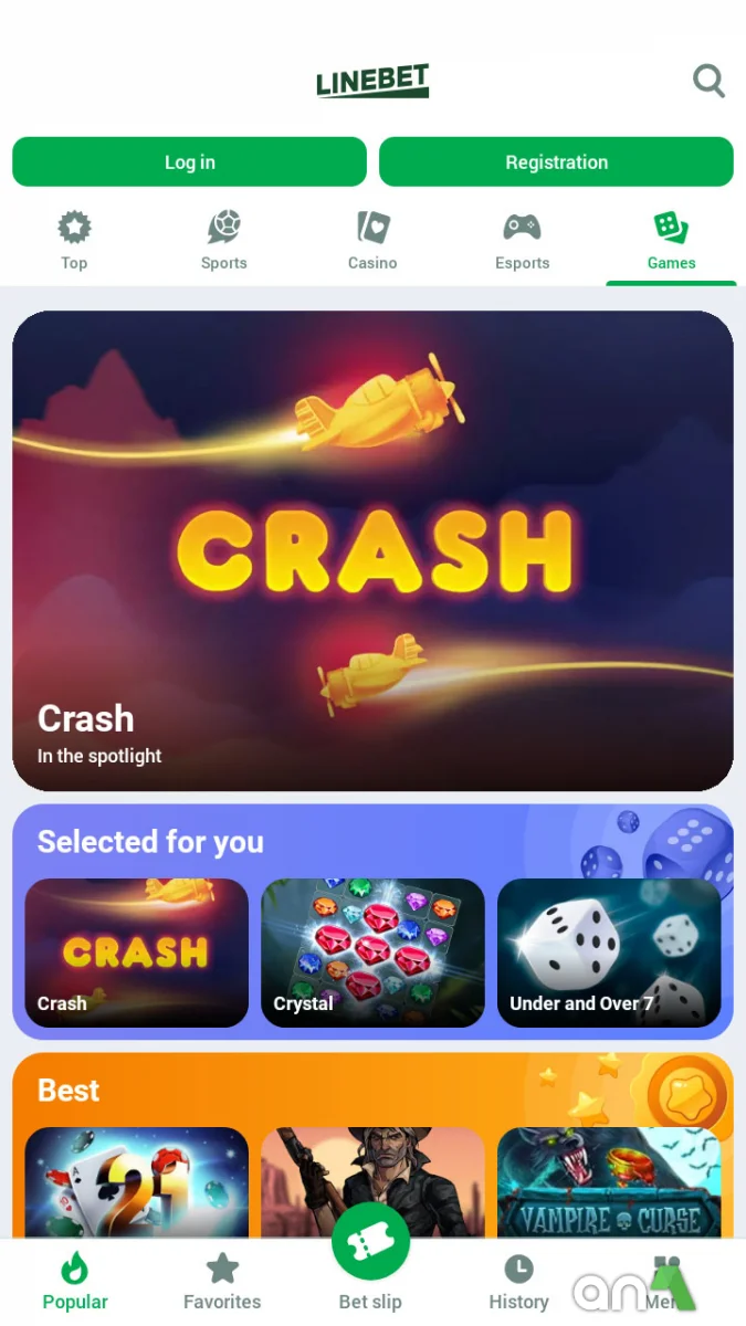 Download Linebet 256.0.4 screenshot