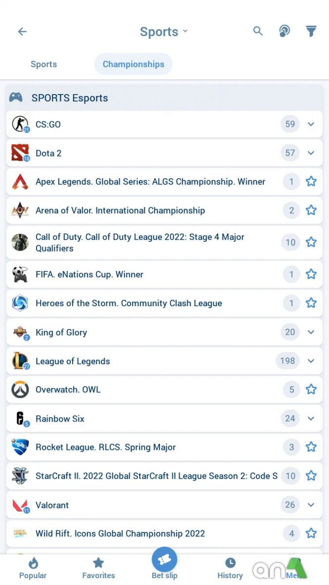 Download 1xBet 258.3.0 screenshot