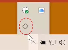 click-on-diamond-icon